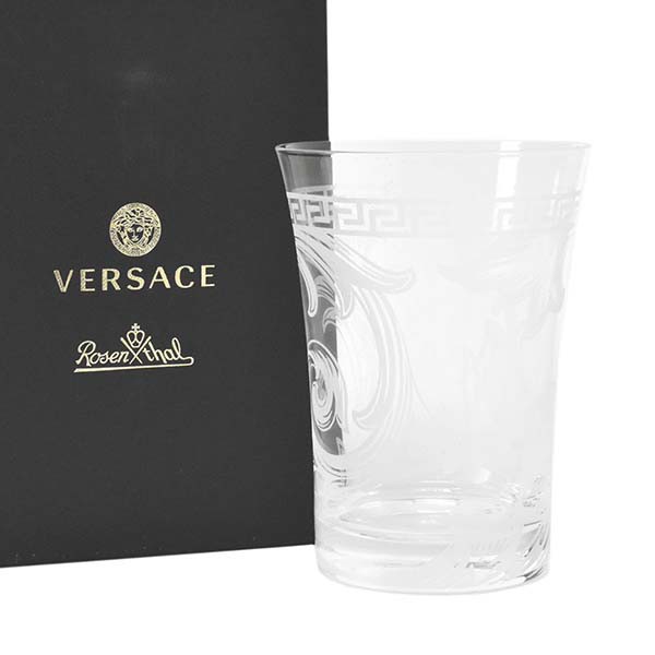 在庫限り ヴェルサーチ Ar Abesque Crystal グラス Longdrink Large Versace ヴェルサーチェ 人気 ブランド おしゃれ おすすめ セール開催中