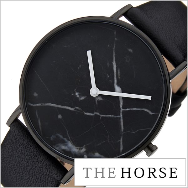 新商品 ザ ホース腕時計 The Horse時計 The Horse 腕時計 ザ ホース 時計 ストーン ダイアル The Stone Dial Polishedblackcase Blackmarbledial 第1位獲得 Fcrtt Org