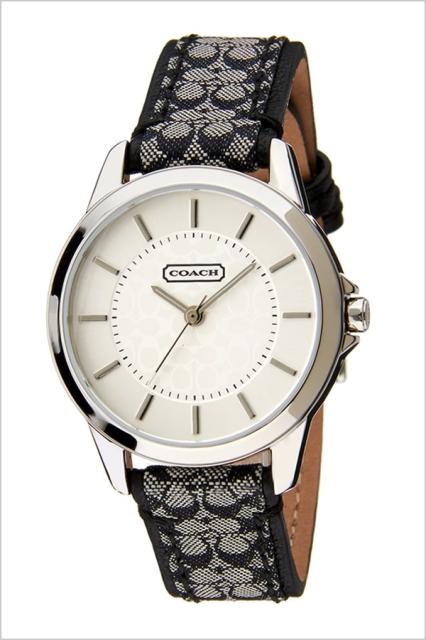 のオシャレな コーチ腕時計 Coach時計 Coach 腕時計 コーチ 時計 クラシック シグネチャー Classic Signature レディース シルバー Co 14501524 爆安プライス Karanipoolservices Com