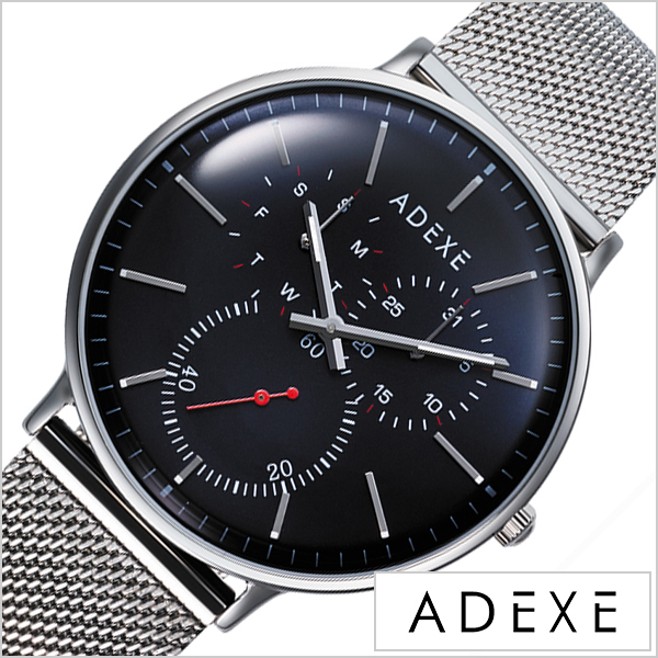 最終値下げ Adexe 腕時計 アデクス 時計 グランデ Grande メンズ 防水 男性 大学生 ダークブルー 45c 05 100 本物保証 Dineshjangid In