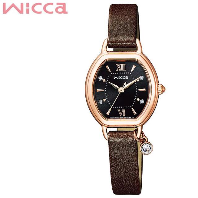 豪華 シチズン 腕時計 Citizen 時計 ウィッカ Wicca レディース ブラウン Kp2 566 90 人気満点 Mawaredenergy Com