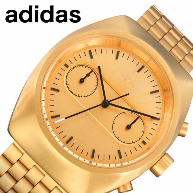 アディダス 腕時計 Adidas 時計 プロセス クロノ M3 Process Chrono メンズ ゴールド Z18 5