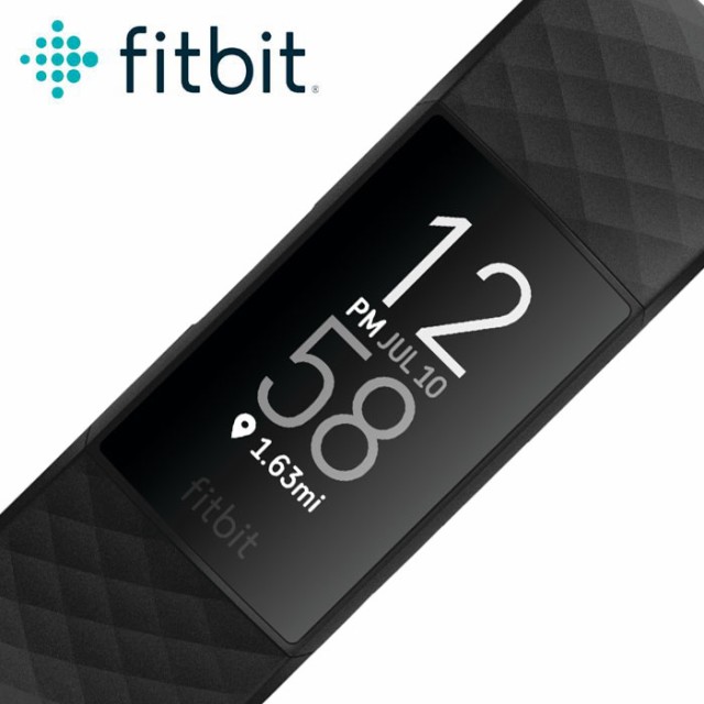 フィットビット 腕時計 Fitbit 時計 チャージ4 Charge4 レディース Fb41 ユニセックス メンズ 在庫あり 液晶