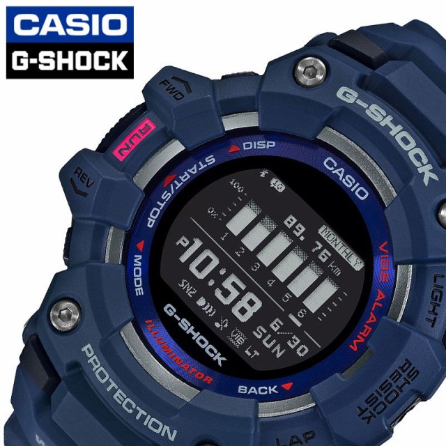 Gショック ジー・スクワッド G-SHOCK G-SQUAD メンズ 腕時計 液晶/ブラック GBD-100-2JF [ おすすめ 人気 おしゃれ かっこいい ネイビー