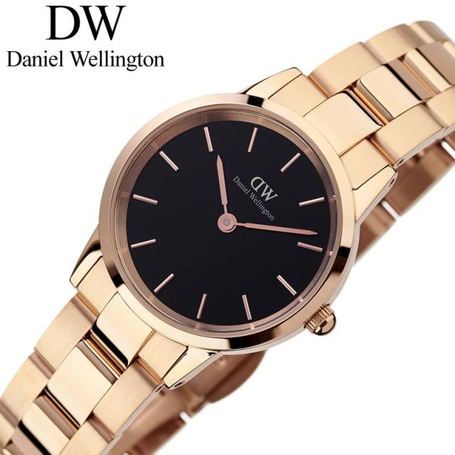 Danielwellington 腕時計 ダニエルウェリントン 時計 アイコニック リンク ローズ 28mm Iconic Link Rose レディース 腕時計 ブラック Dwの通販はau Pay マーケット 株 Hybridstyle 商品ロットナンバー 488616532
