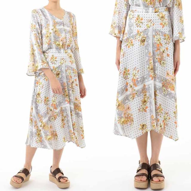 正規激安 春夏sale40 Off Grace Continental グレースコンチネンタル 通販 バンダナフラワープリントスカート レディース 21春夏 ラッピング無料 Centrodeladultomayor Com Uy