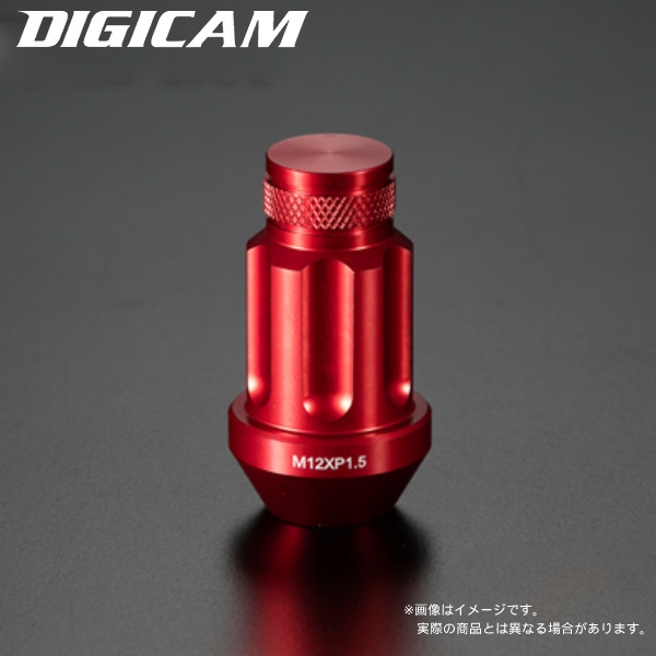 ワンピース専門店 デジキャン ケースペック アルミレーシングロックナット 袋タイプ45mm M12×P1.25 16本入 レッド ALN4512RE-LL16 ワンピース専門店 デジキャン ケースペック アルミレーシングロックナット 袋タイプ45mm M12×P1.25 16本入 レッド ALN4512RE-LL16