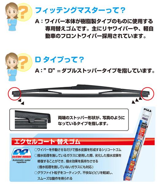 ワイパー ブレード樹脂製ワイパーブレード専用替えゴム エクセルコート 375mm 呼番4d Piaa Exd375 の通販はau Pay マーケット ホットロード 商品ロットナンバー