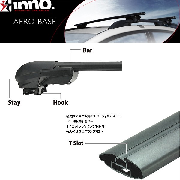 最新作即納 INNO/イノー XS150 + XB123 + XB115の通販はau PAY マーケット - ホットロード|商品ロットナンバー:346269651 キャリア車種別セット プジョー 2008 A94系 H26.2〜 ルーフレール付車用 100%新品格安