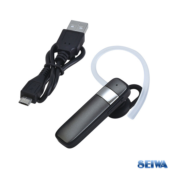 セイワ Bluetoothイヤホン ブラック ハンズフリー ブルートゥース スマホ 通話 会話 Ver5 0 Usbケーブル Bte120の通販はau Pay マーケット ホットロード 商品ロットナンバー 334866283