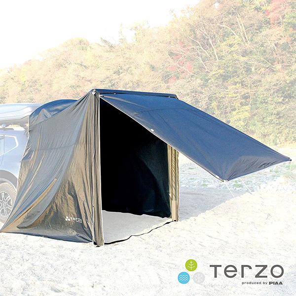 独創的 Terzo Piaa エアフレーム カーサイドタープ 車のリアハッチ サイド キャンプ アウトドアに最適 日除け 風除け 雨対策 Ea314 Seal限定商品 Bayounyc Com