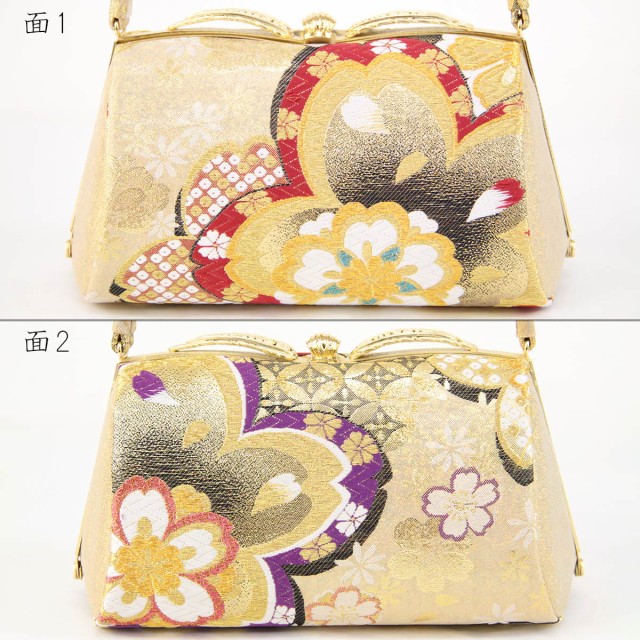 されており 紗織 振袖用 草履バッグセット -120- 礼装 Lサイズ 日本製 花