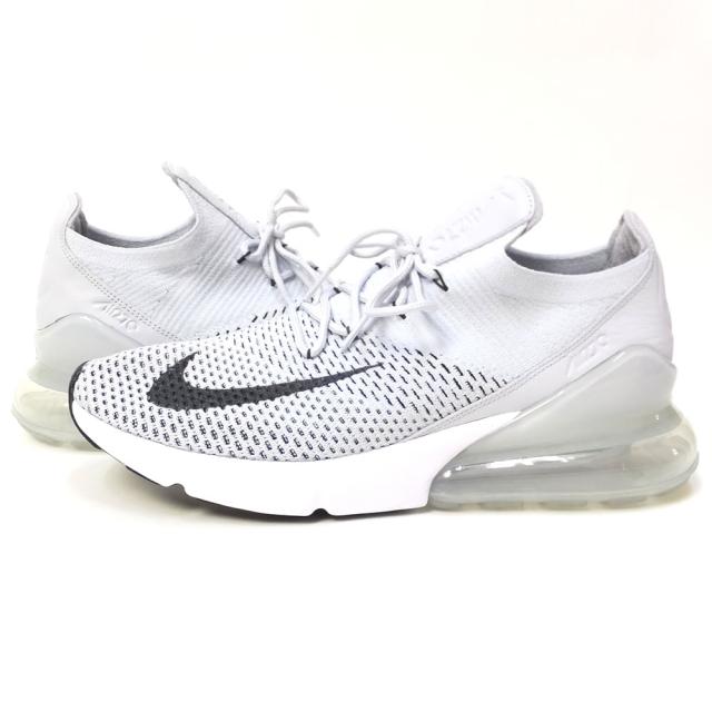 ナイキ Nike スニーカー メンズ 靴 エアマックス 270 フライニット Black Flyknit Air 倉 Dark Grey Pure Platinum Max Ao1023 003