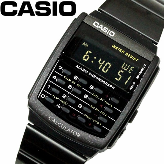 カシオ Casio Calculator カリキュレーター 計算機付 電卓 メンズ ユニセックス ブラック Ca 506b 1a 激安 Sale の通販はau Pay マーケット Valore 商品ロットナンバー