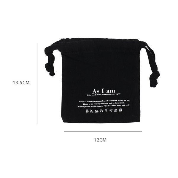 無地の巾着バッグが激安 100円tシャツ無地ロビン