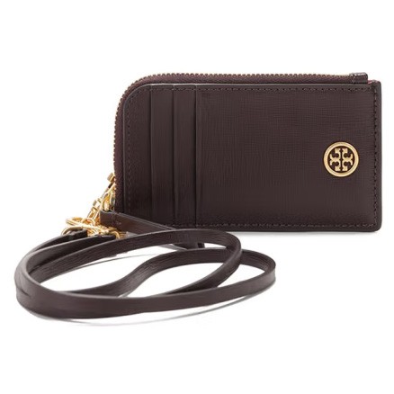 送料無料 トリーバーチ カードケース 84073-616 TEMPRANILLO カードホルダー 定期入れ ミニ財布 ロビンソンランヤード TORY BURCH