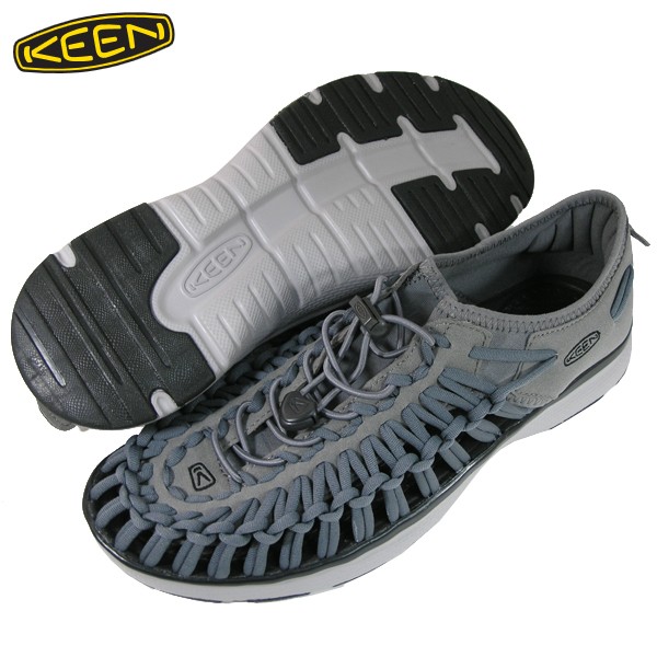 人気no 1 本体 送料無料 Keen キーン メンズ サンダル Uneek02 ユニーク02 スリッポン Steel Grey Raven 海外正規品 Bayounyc Com