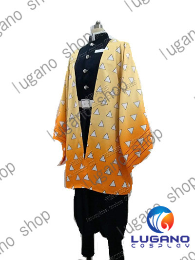 新品本物 Lugano 鬼滅の刃 きめつのやいば 我妻 善逸 あがつま ぜんいつ 風 コスプレ衣装 ハロウィン 仮装 完全オーダー可能 Julieratcliffe Co Uk