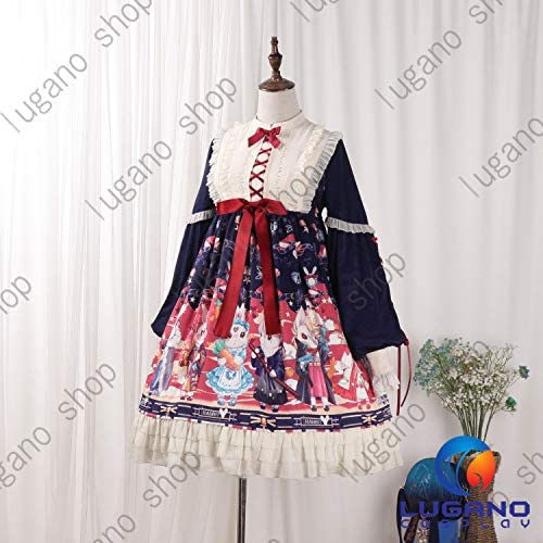 配送員設置送料無料 萌えゴシック ロリータ風 Sweet Gothic Lolita風 ワンピース Kl03 森ガール 学園 クリスマス ハロウィン イベント仮装 コスチュー 21春夏 Conetica Com Mx