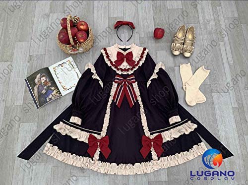 送料無料 萌えゴシック ロリータ風 Sweet Gothic Lolita風 ワンピース Kl02 森ガール 学園 クリスマス ハロウィン イベント仮装 コスチュー 最終値下 Embol Com