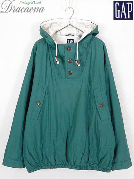 メール便全国送料無料 古着 ジャケット 90s Gap ギャップ 中綿 コットン アノラック パーカー L 古着 選べるサイズ展開 Www Endocenter Com Ua