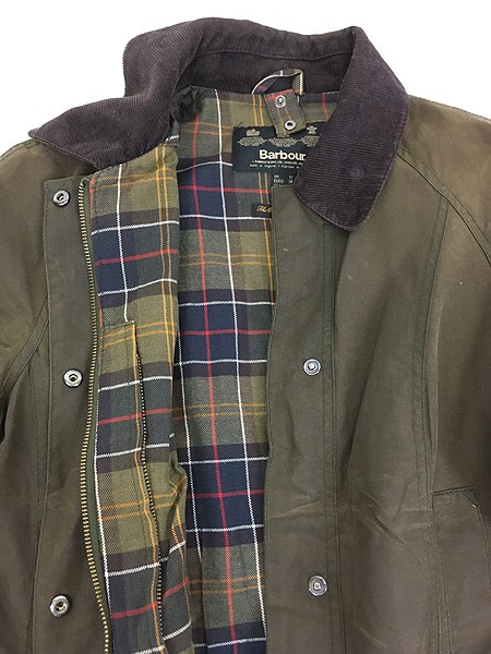 即納NEW レディース 古着 英国製 Barbour バブアー 3ワラント 「BORDER」 オイルド ワックス コート ジャケット 8 M位 ブランド 古着の通販はau PAY マーケット - 古着屋ドラセナ|商品ロットナンバー:442777 正規品100%新品