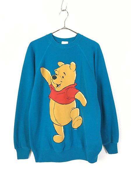 数量限定 レディース 古着 90s Disney Pooh くまのプーさん キャラクター スウェット トレーナー M 古着 最安 Farmerscentre Com Ng