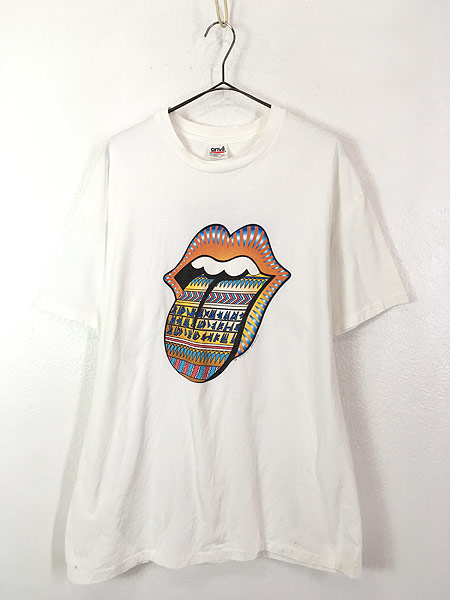 新着商品 古着 90s Usa製 The Rolling Stones Bridges To Babylon ネイティヴ タン ツアー ロック バンド ｔシャツ Xl 古着 期間限定送料無料 Www Marceladecala Es