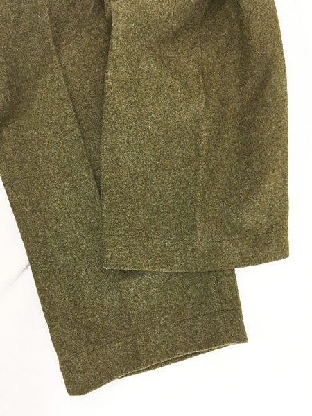 お得正規店 古着 パンツ W33 L31 極上!! 古着の通販はau PAY マーケット - 古着屋ドラセナ|商品ロットナンバー:474791609 30s 米軍 US ミリタリー 肉厚 ウール フィールド 日本製特価