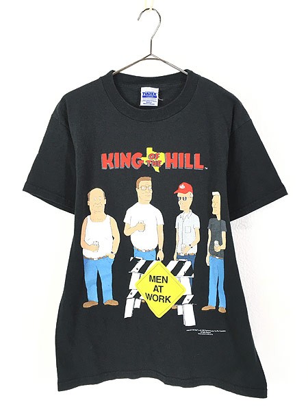 希少 大人気 古着 90s King Of The Hill Men At Work アメリカン Tv アニメ Tシャツ M 古着 ブランド おしゃれ Mawaredenergy Com