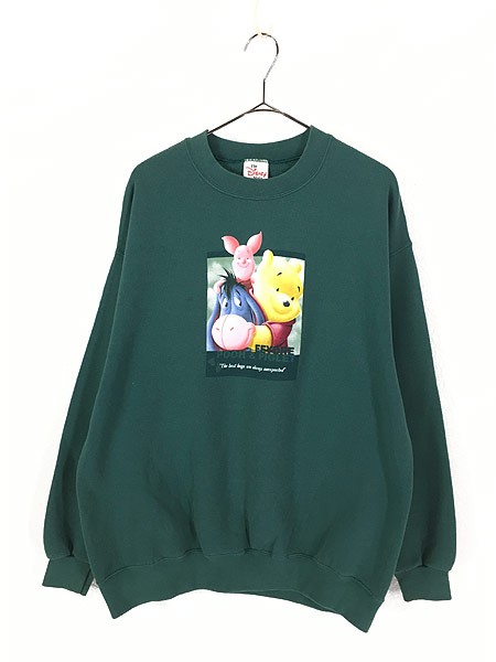 セール価格 公式 古着 90s Usa製 Disney Pooh クマのプーさん 仲間たち スウェット トレーナー L 古着 国際ブランド Farmerscentre Com Ng