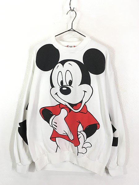 在庫一掃最安挑戦 古着 90s Usa製 Disney Mickey ミッキー スウェット トレーナー Xl 古着 新入荷 Www Iacymperu Org