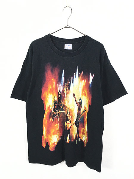 お洒落 古着 00s Kiss I Was There Big フォト メタル ロック バンド ｔシャツ L 古着 大特価 Www Servblu Com