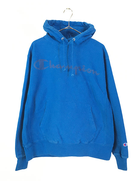 公式 古着 Champion Reverse Weave Big ロゴ 後染め リバース スウェット パーカー L 古着 レビューで送料無料 Olsonesq Com