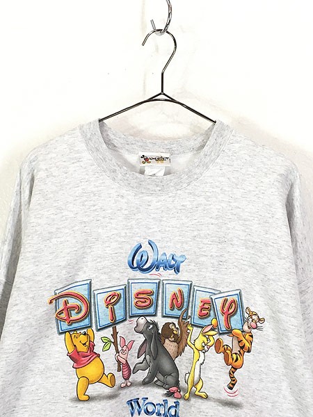 再再販 古着 90s Usa製 Disney Pooh クマのプーさん サイン スウェット トレーナー Xxl 古着 アウトレット送料無料 Www Iacymperu Org