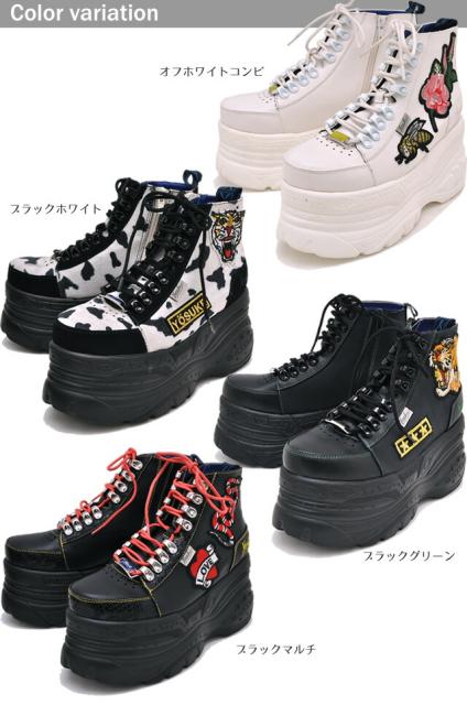 決算特価 送料無料 ヨースケ Yosuke 厚底スニーカー レディース ハイカット 予約 は8月上旬頃入荷分予約販売 毎回完売 Centrodeladultomayor Com Uy