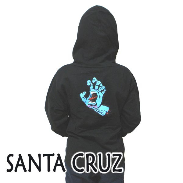 時間指定不可 Santa Cruz サンタクルズ サンタクルーズ ボーイズ Screaming Hand P O Hooded Midweight Youth 子供用 プルオーバー フード付き Youth 第1位獲得 Iacymperu Org