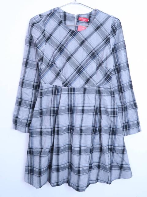 Earth Music Ecology アースミュージック エコロジー チェックワンピース 長袖 グレー 黒 レディース Mの通販はau Wowma ワウマ ブランド古着の買取販売 Wanboo 商品ロットナンバー