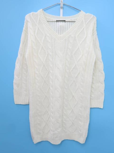 Ingni イング フロントケーブルニットワンピース 長袖 白 レディース Aランク Mの通販はau Pay マーケット ブランド古着の買取販売 Wanboo 商品ロットナンバー