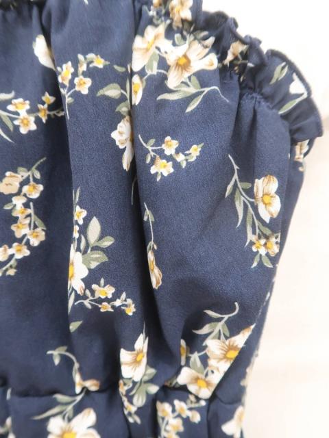 Axes Femme アクシーズファム バックリボンドッキング花柄フレアマキシワンピース 半袖 紺 白 レディース Aランク Mの通販はau Pay マーケット ブランド古着の買取販売 Wanboo 商品ロットナンバー