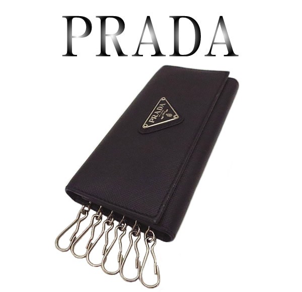 超美品 PRADA プラダ レザー キーケース-キーケース - www.animalspot.net