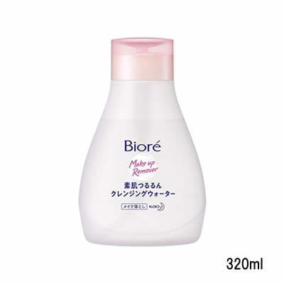 花王 ビオレ 素肌つるるんクレンジングウォーター 320ml 母の日 コスメ