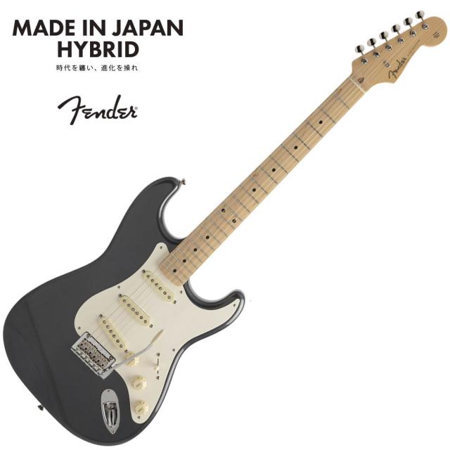 夏セール開催中 MAX80%OFF! Fender Made in Japan Hybrid 50s Stratocaster, Maple, Charcoal Frost Metallic【フェンダージャパンストラトキャスター】, 丸岡町 a3816638