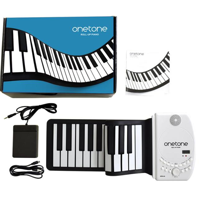 おすすめ Onetone Otr 61 ロールアップピアノ61鍵盤 ワントーン アウトレット Centrodeladultomayor Com Uy