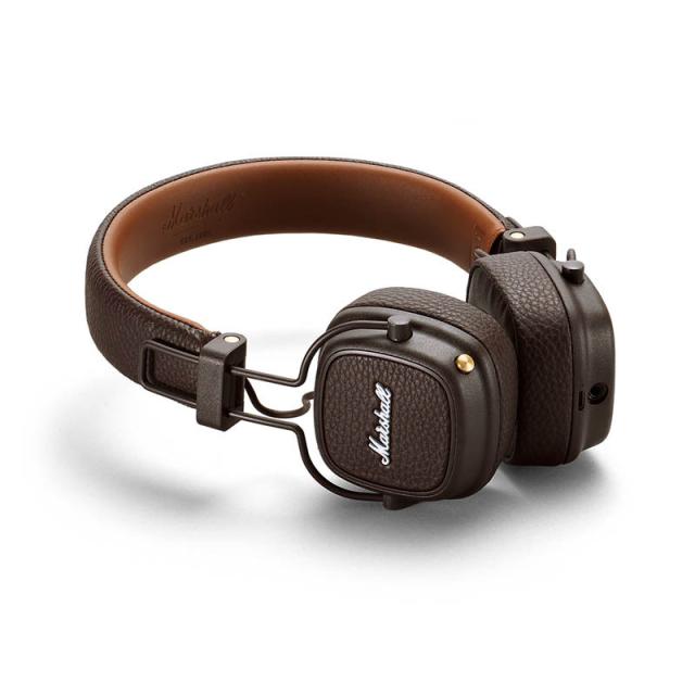 Marshall Lmarmajor3btbr Major 3 ワイヤレスヘッドホン マーシャル 激安通販販売 ブラウン Bt