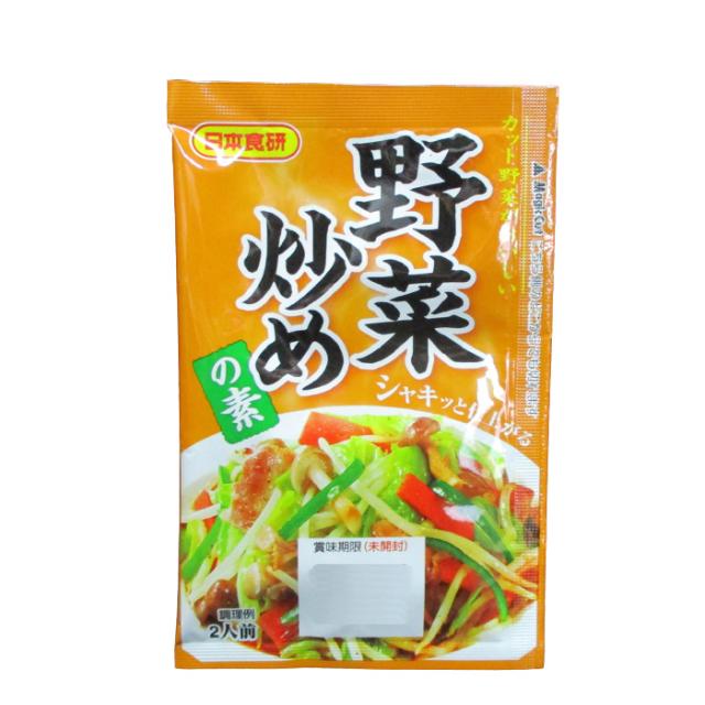送料無料 野菜炒めの素 2人前 鶏がらとにんにくの旨 醤油味 日本食研 0754 ｘ１袋の通販はau Pay マーケット Cosmic Phase 商品ロットナンバー