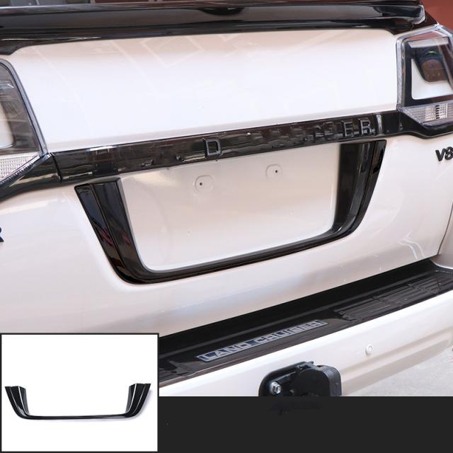 バーゲン リアナンバープレートガーニッシュ ランドクルーザー0 ライセンスガーニッシュ アクセサリー 外装パーツ ドレスアップ ブラック おしゃれ Carlavista Com