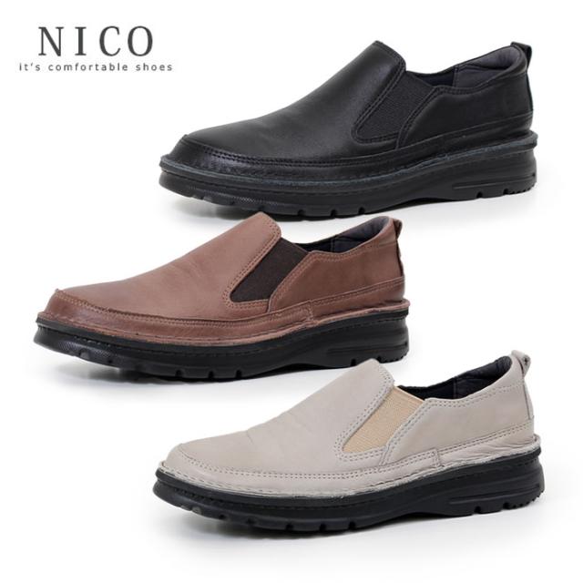 新規購入 Nico 軽量 ニコ レディース 靴 コンフォートシューズ レディース 厚底 スリッポン Pay 7094 Eeee 幅広 黒 おしゃれ 歩きやすい 軽量 日本製 革靴 株式会社 スズキモータース 8fbdcfa8 Kalaniketan Com