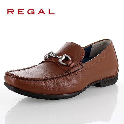 リーガル 靴 メンズ REGAL 57HRAF ブラウン カジュアルシューズ ビットローファー 2E 本革 紳士靴 特典