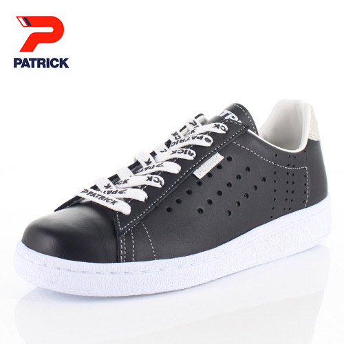 アウトレット パトリック スニーカー ケベック ロゴ Patrick Quebec Lg Blk ブラック メンズ レディース 靴 日本製 レザースニーカー 好評継続中 Fcrtt Org